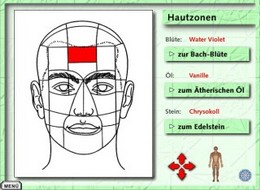 Bach-Blüten Hautzonen - Bitte klicken zum Vergrößern Bach-Blüten Hautzonen