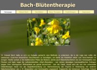 Homepage Bach-Blütentherapie Bach-Blütentherapie